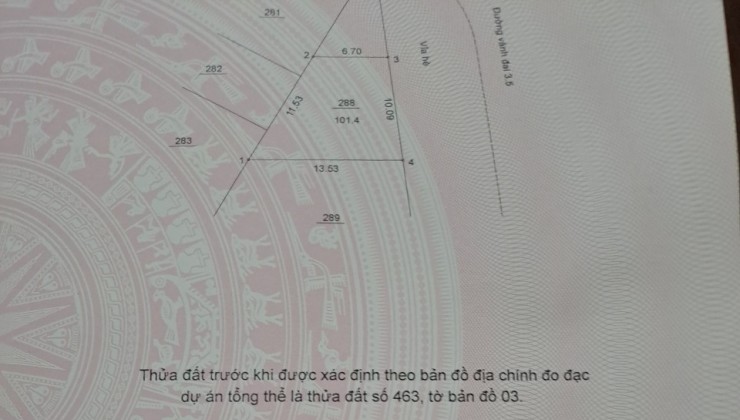 Đất Đẹp - Giá Tốt - Chính Chủ Cần Bán Lô Đất Vị Trí Đẹp Tại Xã Di trạch Hoài đức, Hà Nội