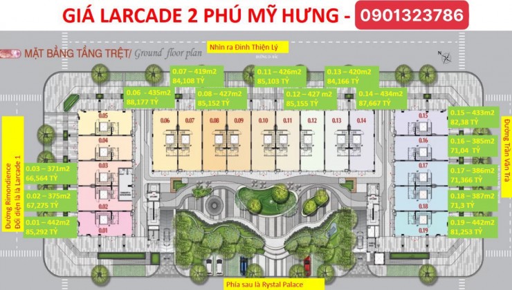 Pháp lý Larcade Phú Mỹ Hưng có rõ ràng?