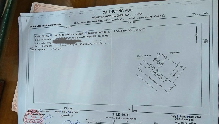 cc gửi bán 51,7m thượng vực mặt dường liên xã  kinh doanh bất  chấp