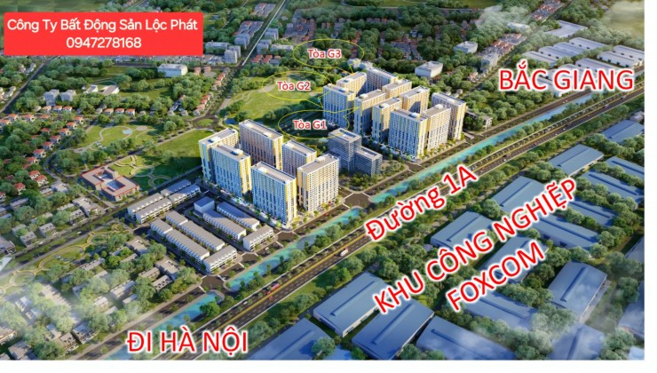 Đầu tư sống động tại dự án chung cư EVERGREEN đáo giữa 3 khu công nghiệp lớn nhất tỉnh Bắc Giang