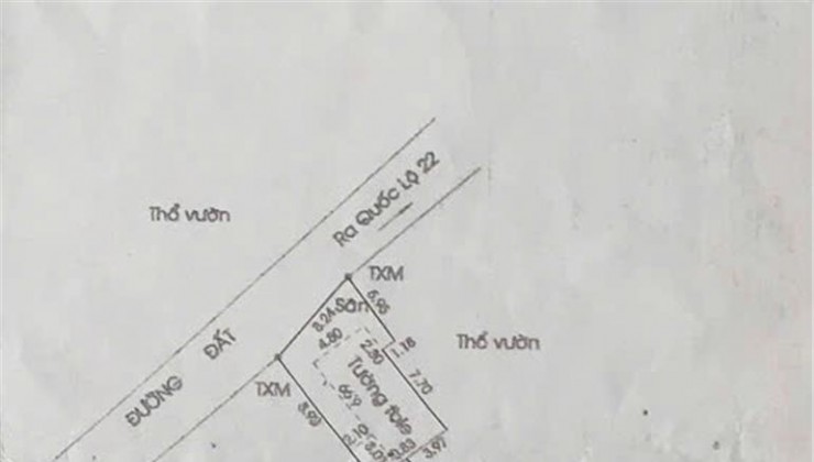 Cần Bán Nhà Vị Trí Tại 05 Đường số 52, Ấp Trạm Bơm, Đường số 52, Xã Tân Phú Trung, Củ Chi, HCM