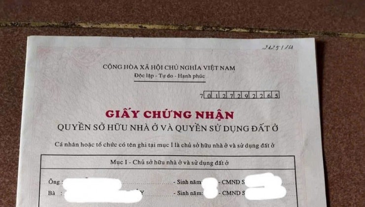 CHÍNH CHỦ Cần Bán Nhanh Lô Đất 2 Mặt Tiền Trần Thị Trọng, Tiện Xây Văn Phòng, Biệt Thự, HXH 2 đầu