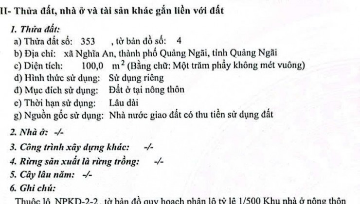 Bán đất KDC Trường Thành Nghĩa An, 100m2 View Sông Phú Thọ, giá 1150 tr TL