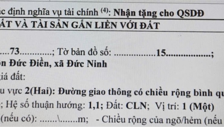 Đất Chính Chủ - Giá tốt Cần Bán nhanh lô Đất  Vị Trí Đẹp tại tp Đồng Hới, tỉnh Quảng Bình (Đóng HP)