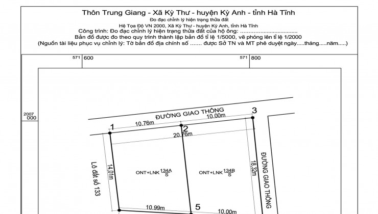 '' BẤT ĐẤT TẠI XÃ KỲ THƯ, HUYỆN KỲ ANH, TỈNH HÀ TĨNH SĐT 0915392266