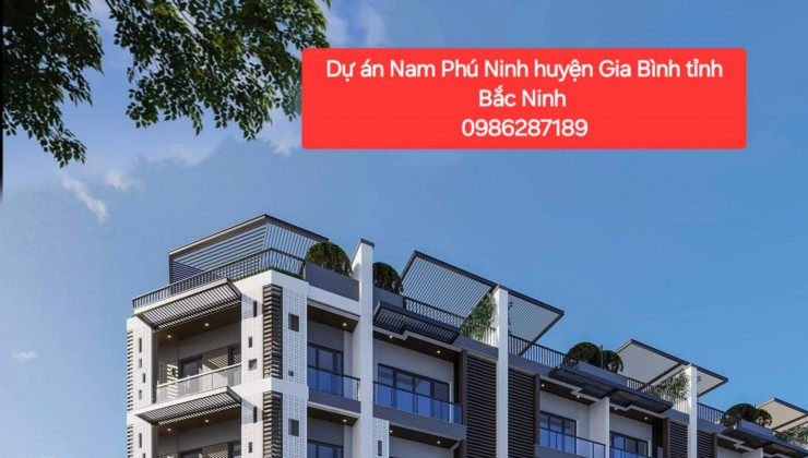 Cơ Hội Sở Hữu Nhà Phố Đẹp Dự Án Nam Phú Ninh Huyện Gia Bình Bắc Ninh  Giá Cực Sốc