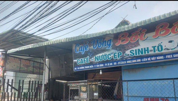 '' SANG LẠI QUÁN CAFFE VÕNG TẠI TÂN BÌNH, DĨ AN, BÌNH DƯƠNG