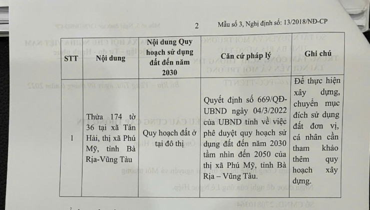 Chủ bán 6m mặt tiền hl2 long phước thành phố bà rịa