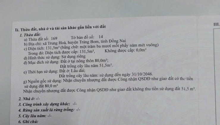 NHÀ ĐẤT ĐẸP - GIÁ TỐT- CHÍNH CHỦ Cần Bán Nhanh Lô Đất Và Căn Nhà Tại Đồng Nai