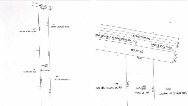 CHÍNH CHỦ Cần Bán Gấp Đất 3 Mặt Tiền Vị Trí Đắc Địa Tại Xã Đông Hiệp, Cờ Đỏ, Cần Thơ