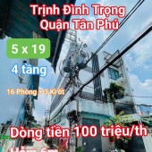 CHDV gần 100 tr/ th, HXH Gần Âu Cơ Tân Phú - 93m2 - 19 ph, hơn 12 tỷ