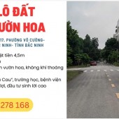 Bán Lô Đất Nhìn Vườn Hoa Tại Đồng Quán, phường Võ Cường thành phố Bắc Ninh
MIỄN QUẢNG CÁO