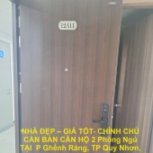 NHÀ ĐẸP – GIÁ TỐT- CHÍNH CHỦ CẦN BÁN CĂN HỘ 2 Phòng Ngủ  TẠI  P Ghềnh Ráng, TP Quy Nhơn, Bình Định