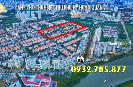 Siêu khu VIP 99 căn Biệt Thự Phú Gia Phú Mỹ Hưng, Q.7 từ 80 tỷ LH 0932785877 Danh Trần PMH