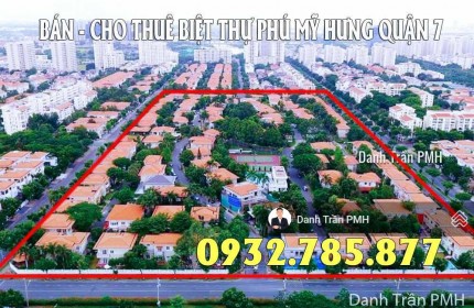 BÁN Biệt Thự Phú Gia, Phú Mỹ Hưng 317m hướng Bắc Giá 83 tỷ LH 0932785877 Danh Trần PMH