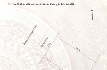 Bán gấp lô đất Phú Lộc 22, A4 Phương Trang, P. Hòa Minh, Liên Chiểu, Đà Nẵng