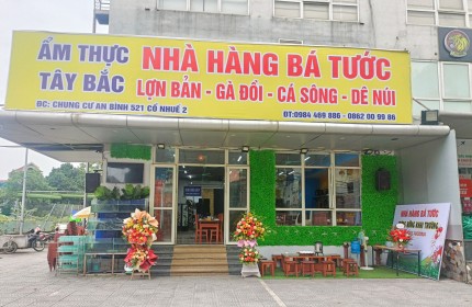 CHÍNH CHỦ SANG NHƯỢNG NHÀ HÀNG TẠI CỔ NHUẾ, PHƯỜNG CỔ NHUẾ 2,QUẬN BẮC TỪ LIÊM