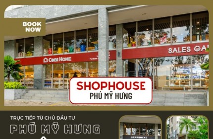 Bán Shophouse mặt tiền đường Nguyễn Đức Cảnh Phú Mỹ Hưng. Diện tích đa dạng từ 80-213m2 thích hợp làm văn phòng, phòng khám