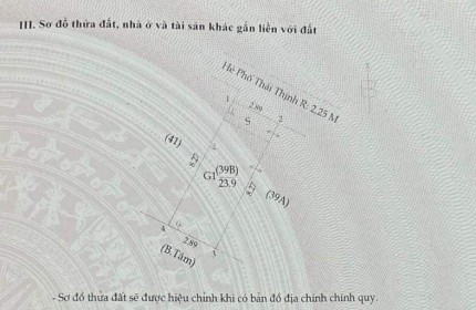 CẦN BÁN NHÀ GẤP PHỐ : Khâm Thiên :DT54: 5 T: MT5.4  :14  tỷ Đống Đa