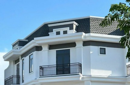 Bán Nhà Lô Góc Hòa Lợi Bến Cát Bình Dương Diện Tích 120m2 Thổ Cư 100% Mặt Tiền Đường 12m Kinh Doanh Tốt