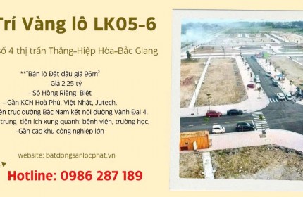 Bán lô Đất 96m² - Sổ hồng Riêng, Tiện Ích Đầy Đủ