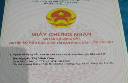 Chính chủ bán lô đất nhà vườn 450m2 Đông Sơn, Xã Đông Sơn, Huyện Chương Mỹ