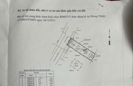 MẶT TIỀN 5 TẦNG ĐÚC 76M2 (4x19) ĐƯỜNG TRUNG MỸ TÂY Q12 GIÁ RẺ 5.9 TỶ