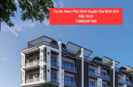 Cơ Hội Sở Hữu Nhà Phố Đẹp Dự Án Nam Phú Ninh Huyện Gia Bình Bắc Ninh  Giá Cực Sốc