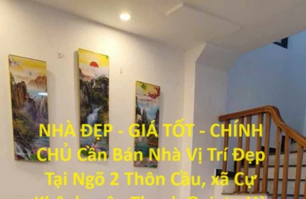 NHÀ ĐẸP - GIÁ TỐT - CHÍNH CHỦ Cần Bán Nhà Vị Trí Đẹp Tại Cự Khê, Thanh Oai, tp Hà Nội