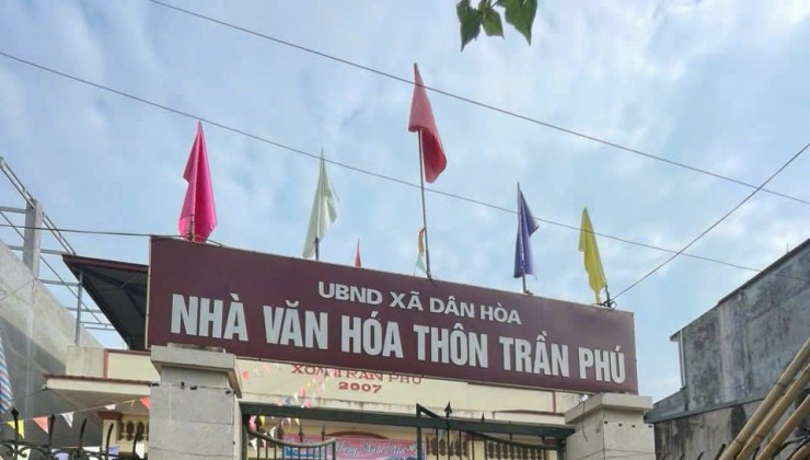 CHÍNH CHỦ BÁN LÔ ĐẤT ĐẸP - GIÁ TỐT - Vị Trí Đắc Địa Tại Thôn Trần Phú, Xã Dân Hòa, Huyện Thanh Oai, TPHN