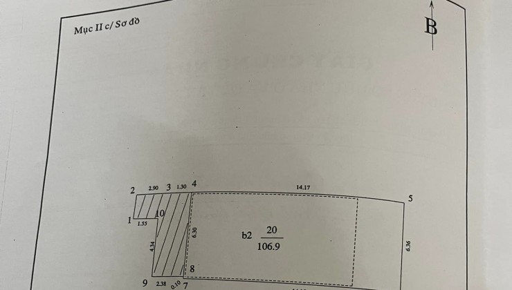 Bán nhà 2 tầng phố Nam Đồng 70m mặt tiền 5.4 m giá 10.3 tỷ