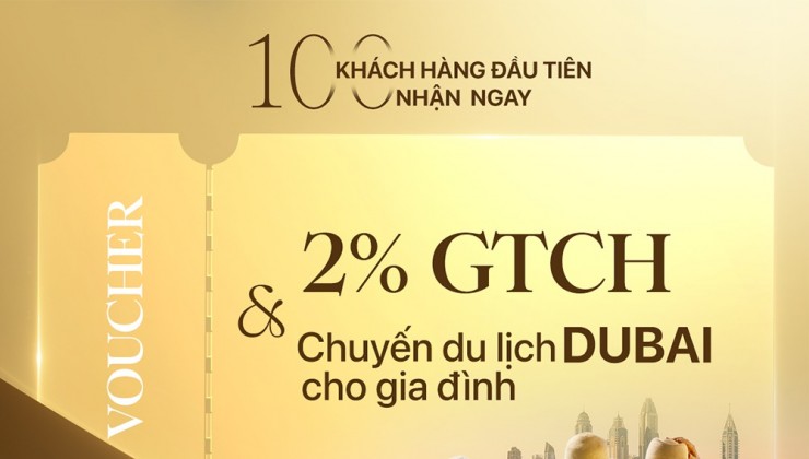 CĂN HỘ ĐẾ VƯƠNG GOLDEN CROWN HẢI PHÒNG - Mở bán căn hộ 2n+1 với chính sách ưu đãi