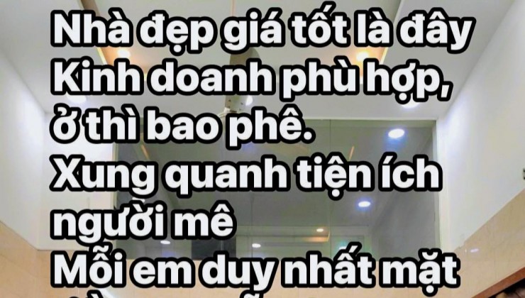 BÁN NHÀ GÓ VẤP 11.5 Tỷ -  82 m2 - NGANG LÝ TƯỞNG( #5m). NHÀ MẶT TIỀN NGUYỄN OANH, GẦN BÌNH THẠNH, PHÚ NHUẬN