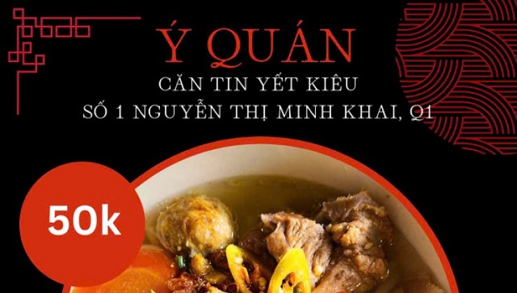 Ý Quán - Bò Kho Gia Truyền & Phá Lấu - Căn Tin Yết Kiêu cổng sau sở thú ngay chân cầu Thị Nghè hồ bơi Yết Kiêu