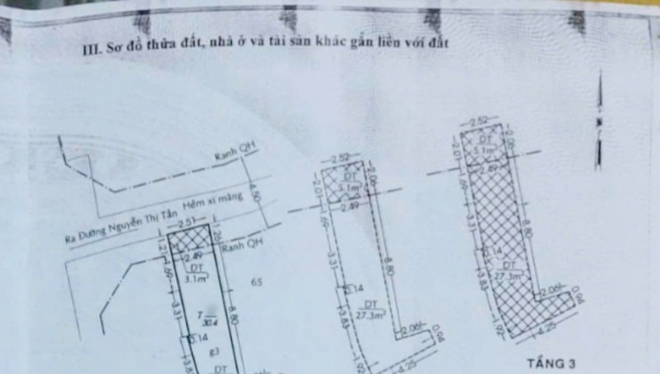 Nhà Cấp 4 Nở hậu hẻm 119B Nguyễn Thị Tần P2-Q8