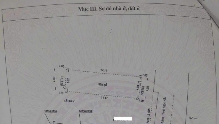 Bán Nhà Hương Lộ 2, Bình Trị Đông, Bình Tân, 91.5m2, 2 Tầng, Sổ Hồng Riêng, Chỉ 5.2Tỷ TL