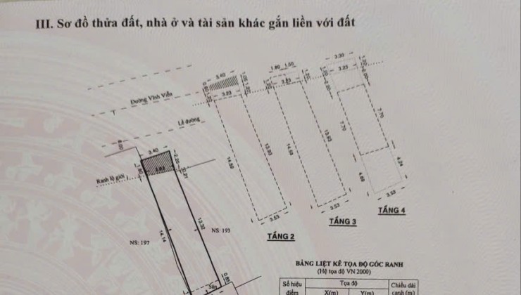 BÁN NHÀ CHÍNH CHỦ MẶT TIỀN VĨNH VIỄN, PHƯỜNG 4, QUẬN 10, TPHCM, GIÁ LÀ 23 TỶ