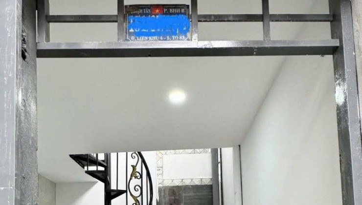 Siêu Phẩm Liên Khu 4-5, Bình Tân, Nhà 2 Tầng 4 x 13, 52m2, Nhà Mới 100% Chỉ 1 Tỷ 900