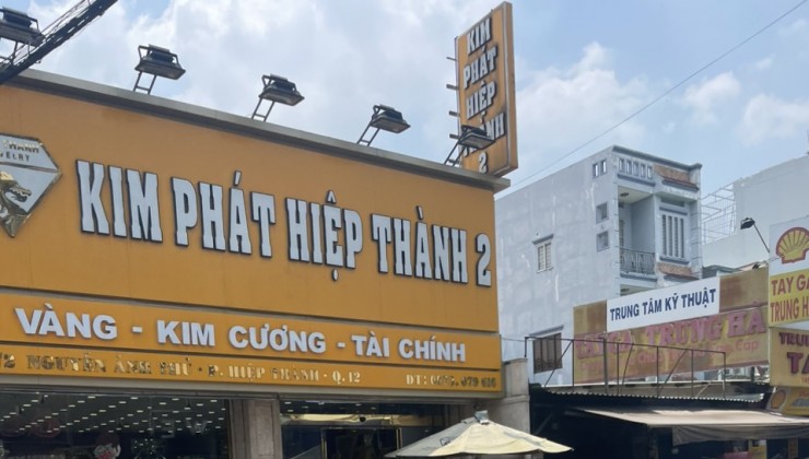 Bán nhà mặt tiền 8x26m giá 13,9 tỷ Nguyễn Hữu Cầu, Hóc Môn