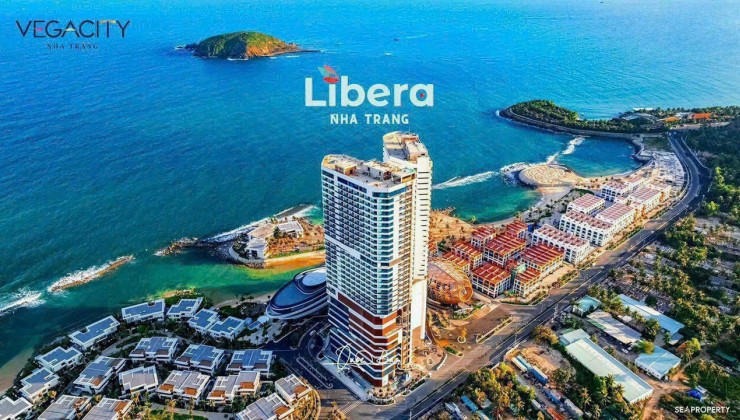 Chỉ 1.4  tỷ sở hữu ngay căn hộ Libera full nội thất. View toàn cảnh TP Nha Trang cực đẹp