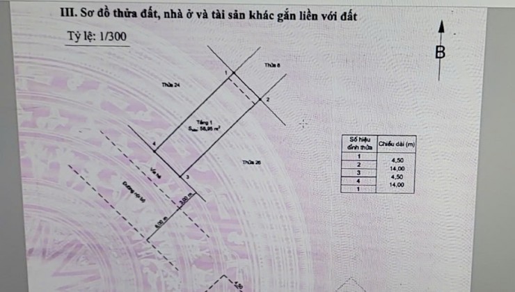 Bán nhà liền kề Dự Án Việt Phát - Lê Chân, 63m 4 tầng, hướng Tây, GIÁ 5 tỉ