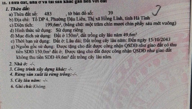 HOT ! NHÀ Chính Chủ - Giá Tốt - Cần Bán Nhà Mặt Tiền Đường Đề Thám, Phường Cầu Ông Lãnh, Quận 1 HCM