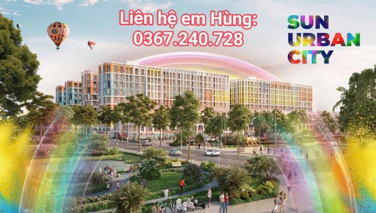 SẢN PHẨM CAO TẦNG TIÊN PHONG, SẢN PHẨM THẤP TẦNG ĐA DẠNG - SUN URBAN CITY HÀ NAM.