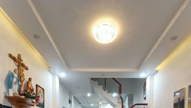 NHÀ MỚI ĐẸP HƯƠNG LỘ 2 Ở NGAY - 63M2 - 4 TẦNG CHỦ TỰ XÂY TÂM HUYẾT - HẺM XE HƠI 6M VÀO NHÀ - GIẢM SÂU CHỈ CÒN 5.X TỶ