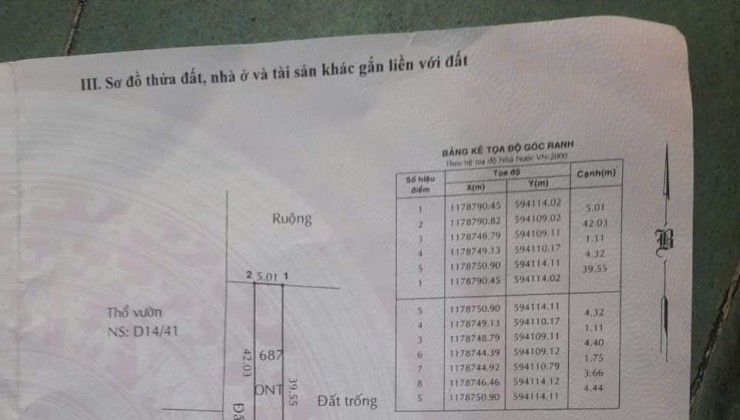 Cần tiền bán gấp căn nhà C4 xã Hưng Long, huyện Bình Chánh