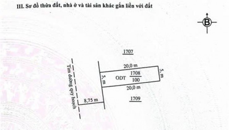 ĐẤT ĐẸP - ĐẦU TƯ SINH LỜI - Chính Chủ Cần Bán Nhanh Lô Đất MB 80 TT Tân Phong, Quảng Xương, Thanh Hóa