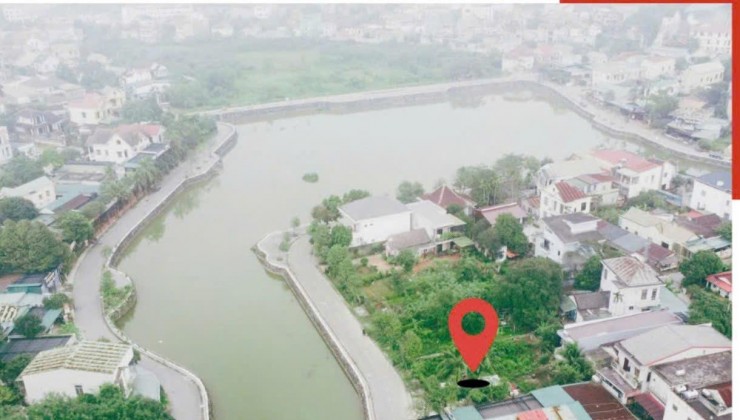 Mặt tiền view Hồ Nam Hào - trung tâm nhà hàng kinh doanh phường 1 Đông Hà