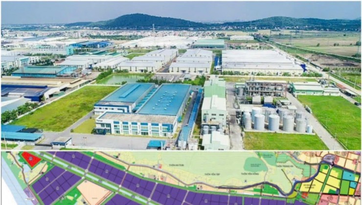 Đất ven kcn yên lư yên dũng bắc giang . diện tich 100m2 . mặt tiên 7m . giá 1ty 2