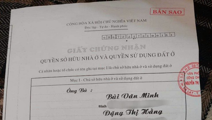 NHÀ ĐẸP - GIÁ TỐT- CHÍNH CHỦ Cần Bán Nhanh Căn Nhà Tại Đường Nguyễn Văn Trỗi, Phường 2, TP Đà Lạt