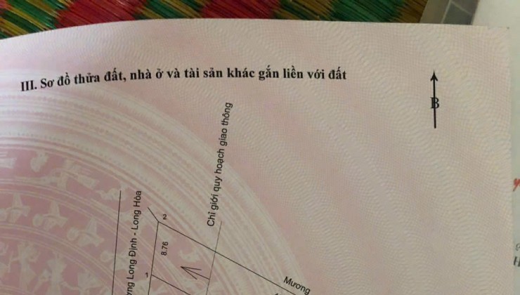 %%CHÍNH CHỦ CẦN BÁN ĐẤT XÃ LONG ĐỊNH - HUYỆN BÌNH ĐẠI- BẾN TRE.